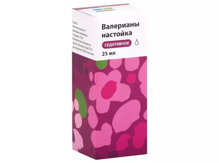 Валерианы настойка 25 мл 1 шт